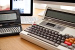 Epson PX-8 Geneva and iPad and Atari Portfolio