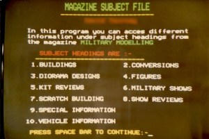 Magazine Database by David Tournay